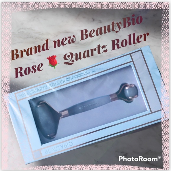 Brand new in box Beauty Bio Rose Quartz Dual Ended Roller - Picture 2 of 5